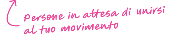 Personas esperando a unirse a tu movimiento
